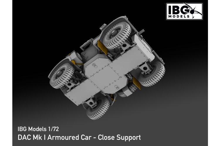 1:72 IBG Models 72147 Daimler Armoured Car Mk.I Close Support WWII - Britse Pantserwagen - Ibg72147 10 - IBG72147