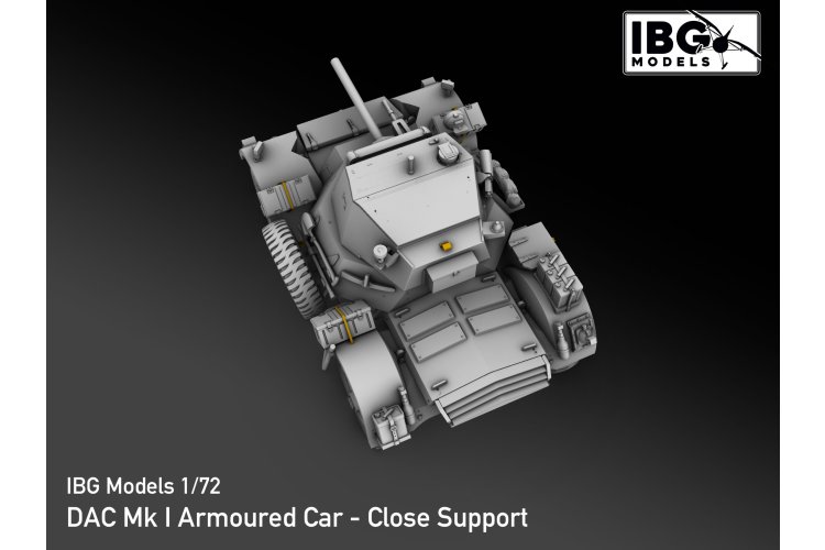 1:72 IBG Models 72147 Daimler Armoured Car Mk.I Close Support WWII - Britse Pantserwagen - Ibg72147 6 - IBG72147