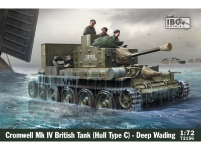 1:72 IBG Models 72156 Cromwell Mk.IV Hull Type C with Deep Wading Equipment WWII - British Cruiser Tank - Ibg72156 1 - IBG72156
