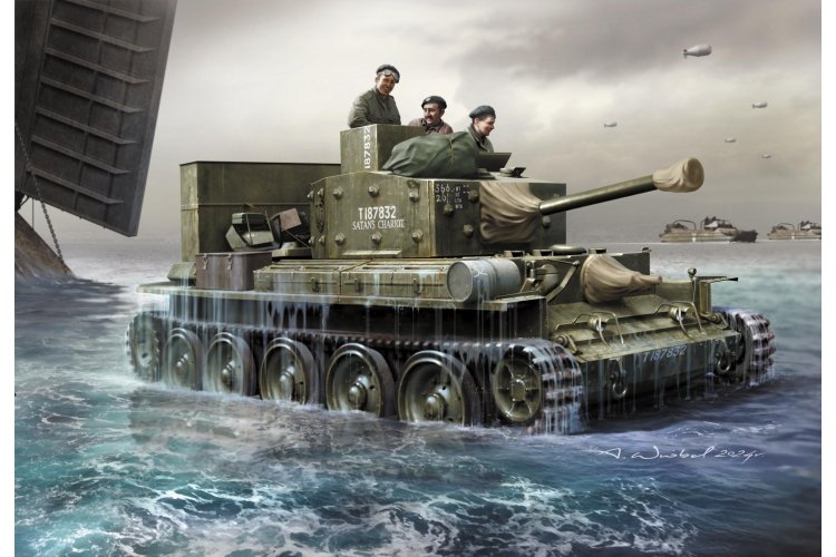 1:72 IBG Models 72156 Cromwell Mk.IV Hull Type C with Deep Wading Equipment WWII - British Cruiser Tank - Ibg72156 2 - IBG72156