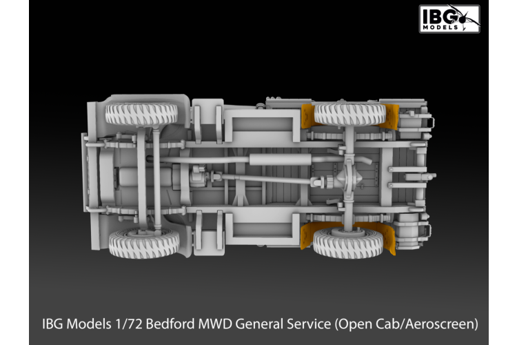 1:72 IBG Models 72160 Bedford MWD General Service - Open Cab/Aeroscreen - British Military Vehicle - Ibg72160 11 - IBG72160