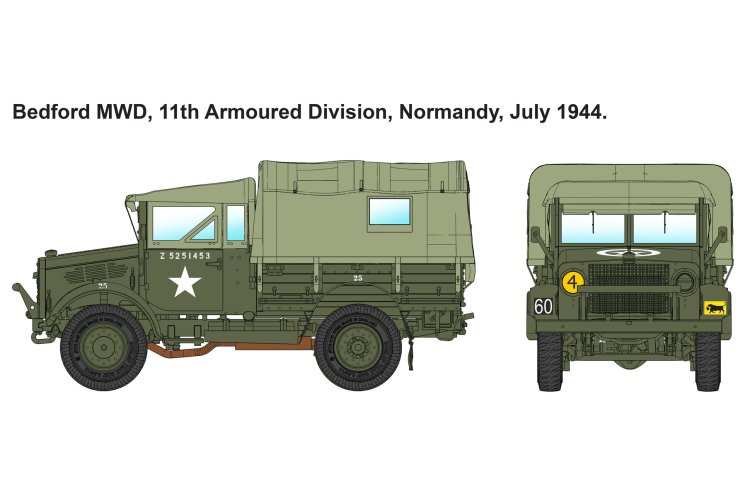 1:72 IBG Models 72161 Bedford MWD General Service &ndash; Closed Cab WWII &ndash; British Military Truck - Ibg72161 14 - IBG72161