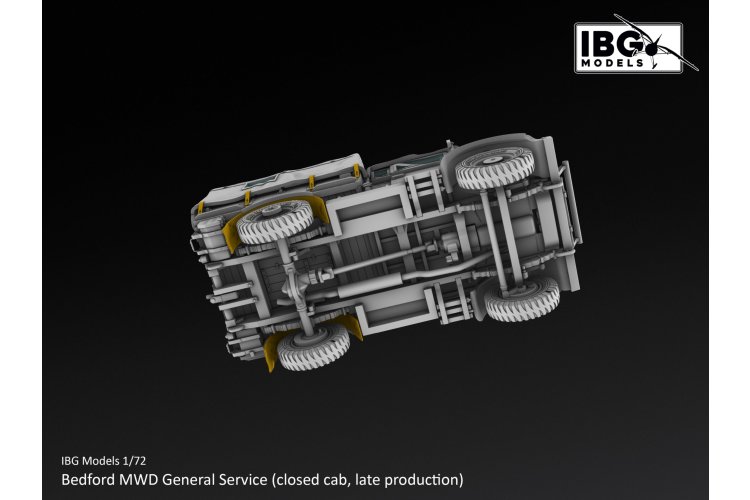 1:72 IBG Models 72161 Bedford MWD General Service &ndash; Closed Cab WWII &ndash; British Military Truck - Ibg72161 4 - IBG72161