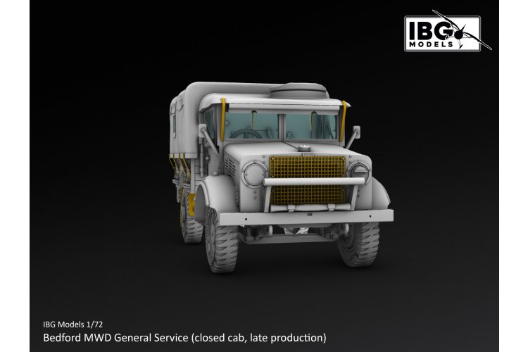 1:72 IBG Models 72161 Bedford MWD General Service &ndash; Closed Cab WWII &ndash; British Military Truck - Ibg72161 6 - IBG72161