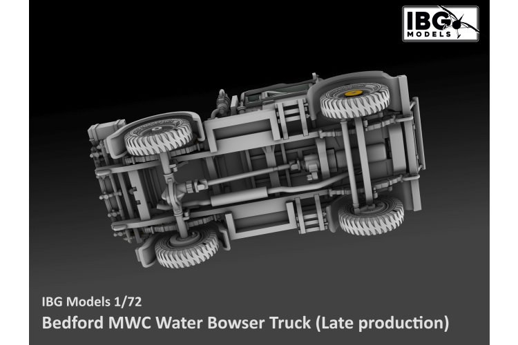 1:72 IBG Models 72164 Bedford MWC Water Bowser Late Production WWII - Britse Militaire Tankwagen - Ibg72164 11 - IBG72164