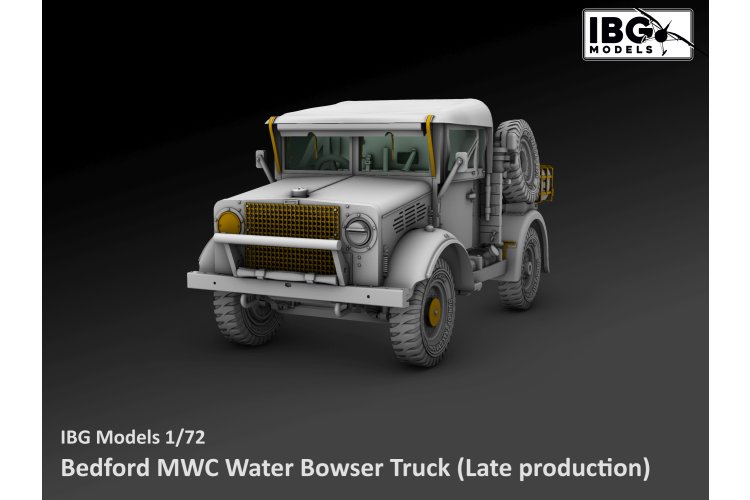 1:72 IBG Models 72164 Bedford MWC Water Bowser Late Production WWII - Britse Militaire Tankwagen - Ibg72164 12 - IBG72164