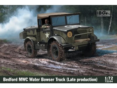 1:72 IBG Models 72164 Bedford MWC Water Bowser Late Production WWII - Britse Militaire Tankwagen - Ibg72164 1x - IBG72164