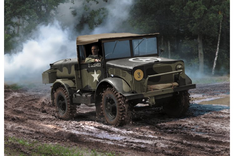 1:72 IBG Models 72164 Bedford MWC Water Bowser Late Production WWII - Britse Militaire Tankwagen - Ibg72164 2 - IBG72164