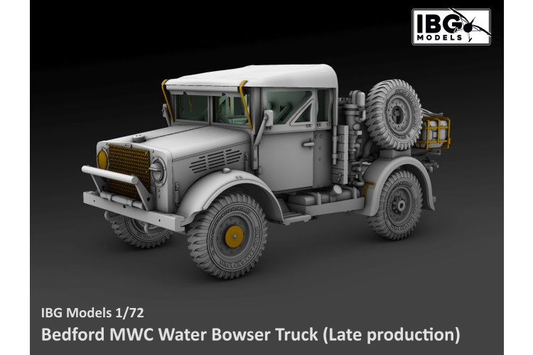 1:72 IBG Models 72164 Bedford MWC Water Bowser Late Production WWII - Britse Militaire Tankwagen - Ibg72164 3 - IBG72164