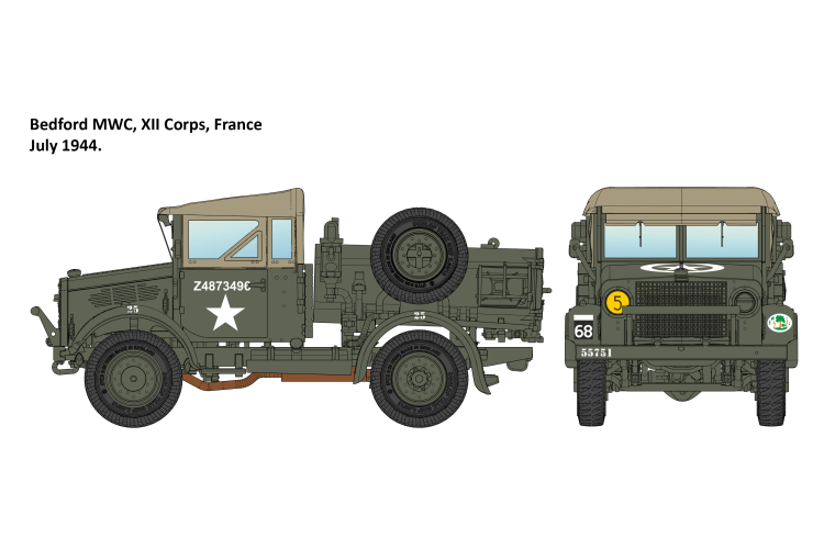 1:72 IBG Models 72164 Bedford MWC Water Bowser Late Production WWII - Britse Militaire Tankwagen - Ibg72164 30 - IBG72164