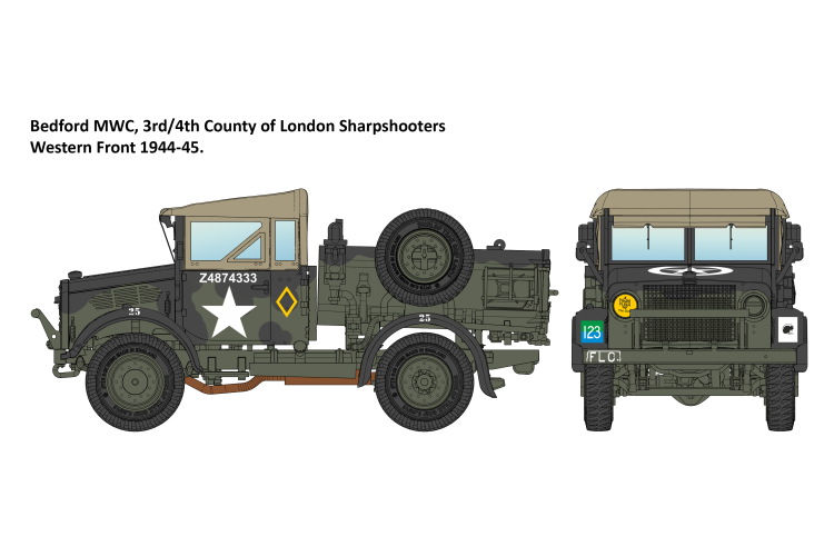 1:72 IBG Models 72164 Bedford MWC Water Bowser Late Production WWII - Britse Militaire Tankwagen - Ibg72164 31 - IBG72164
