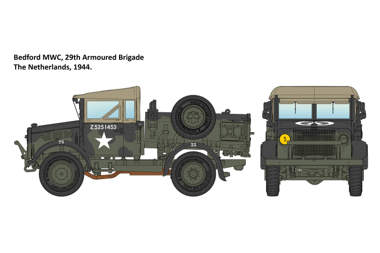 1:72 IBG Models 72164 Bedford MWC Water Bowser Late Production WWII - Britse Militaire Tankwagen - Ibg72164 32 - IBG72164