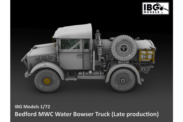 1:72 IBG Models 72164 Bedford MWC Water Bowser Late Production WWII - Britse Militaire Tankwagen - Ibg72164 4 - IBG72164