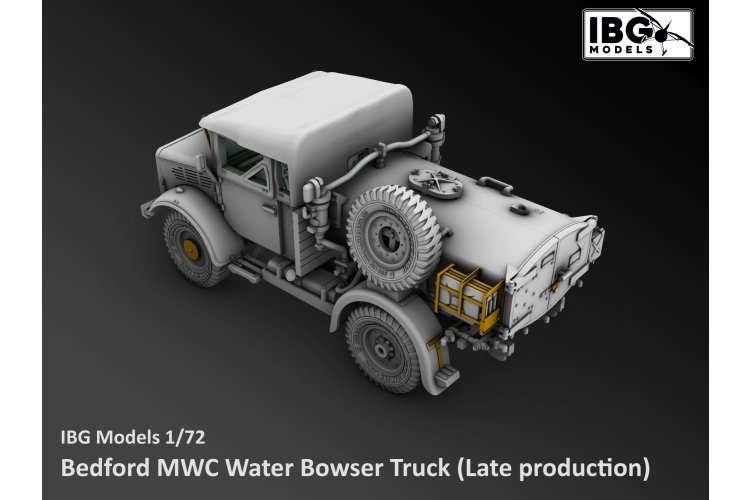 1:72 IBG Models 72164 Bedford MWC Water Bowser Late Production WWII - Britse Militaire Tankwagen - Ibg72164 6 - IBG72164