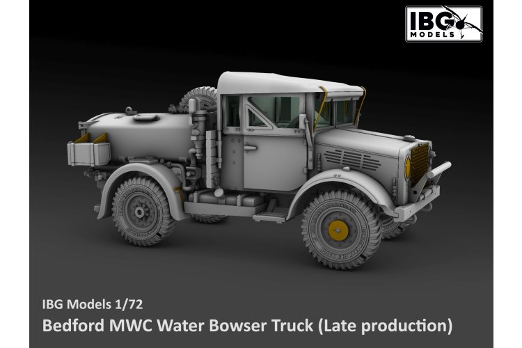 1:72 IBG Models 72164 Bedford MWC Water Bowser Late Production WWII - Britse Militaire Tankwagen - Ibg72164 8 - IBG72164