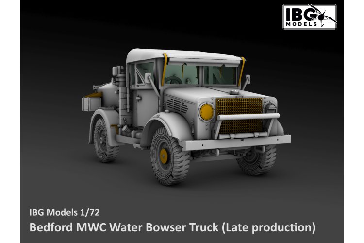 1:72 IBG Models 72164 Bedford MWC Water Bowser Late Production WWII - Britse Militaire Tankwagen - Ibg72164 9 - IBG72164