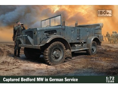 1:72 IBG Models 72165 Bedford MW in German Service &ndash; Military Vehicle - Ibg72165 1 - IBG72165