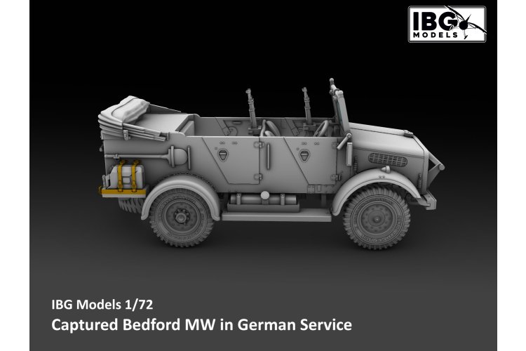 1:72 IBG Models 72165 Bedford MW in German Service &ndash; Military Vehicle - Ibg72165 7 - IBG72165