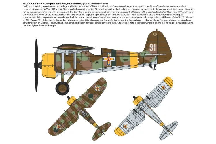 1:72 IBG Models 72530 Romanian Barbarossa - PZL/IAR P.11F & PZL.23 Karaś - 2 in 1 - Ibg72530 4 - IBG72530