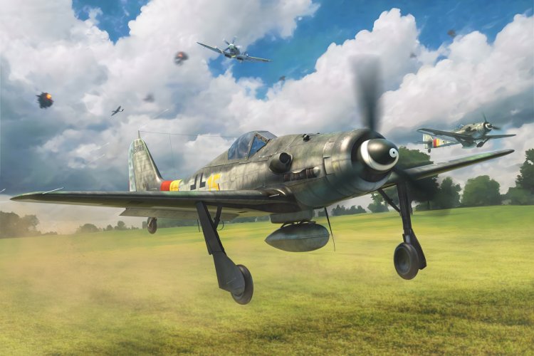 1:72 IBG Models 72543 Focke-Wulf Fw 190D-9 &ndash; Jagdgeschwader 301 WWII &ndash; German Propeller Aircraft - Ibg72543 2 - IBG72543