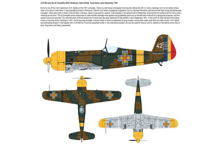 1:72 IBG Models 72565 Roemeense Barbarossa 1941 Vol.2 IAR.80 vroeg & IAR.80A - 2 Bouwopties - Ibg72565 3 - IBG72565