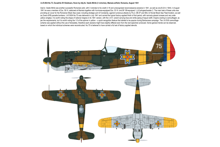 1:72 IBG Models 72565 Roemeense Barbarossa 1941 Vol.2 IAR.80 vroeg & IAR.80A - 2 Bouwopties - Ibg72565 6 - IBG72565