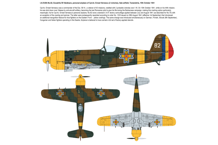 1:72 IBG Models 72565 Roemeense Barbarossa 1941 Vol.2 IAR.80 vroeg & IAR.80A - 2 Bouwopties - Ibg72565 8 - IBG72565