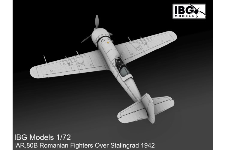1:72 IBG Models 72567 IAR.80B - Romanian Fighters over Stalingrad 1942 WWII - Roemeens Jachtvliegtuig - Ibg72567 10 - IBG72567
