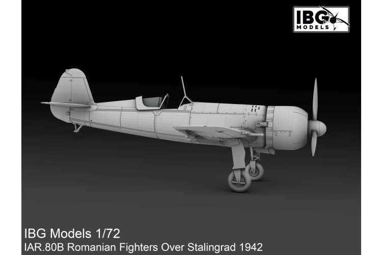 1:72 IBG Models 72567 IAR.80B - Romanian Fighters over Stalingrad 1942 WWII - Roemeens Jachtvliegtuig - Ibg72567 11 - IBG72567