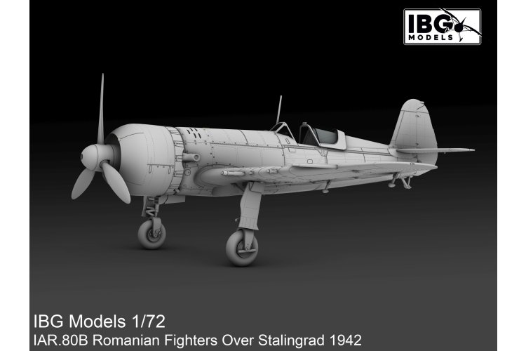 1:72 IBG Models 72567 IAR.80B - Romanian Fighters over Stalingrad 1942 WWII - Roemeens Jachtvliegtuig - Ibg72567 14 - IBG72567