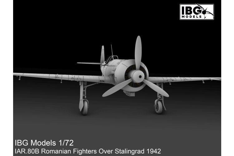 1:72 IBG Models 72567 IAR.80B - Romanian Fighters over Stalingrad 1942 WWII - Roemeens Jachtvliegtuig - Ibg72567 16 - IBG72567