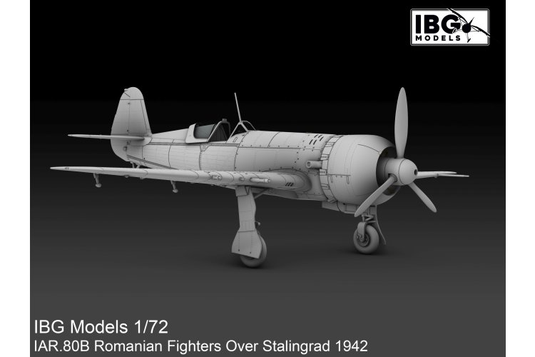 1:72 IBG Models 72567 IAR.80B - Romanian Fighters over Stalingrad 1942 WWII - Roemeens Jachtvliegtuig - Ibg72567 18 - IBG72567