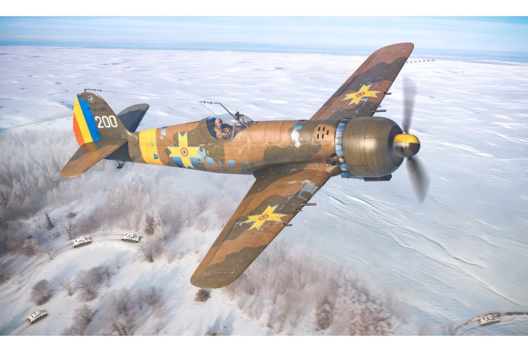 1:72 IBG Models 72567 IAR.80B - Romanian Fighters over Stalingrad 1942 WWII - Roemeens Jachtvliegtuig - Ibg72567 2 - IBG72567