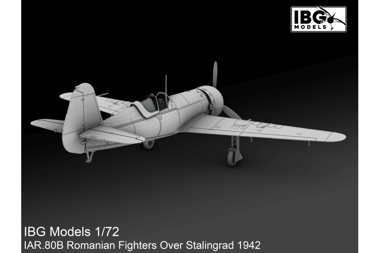 1:72 IBG Models 72567 IAR.80B - Romanian Fighters over Stalingrad 1942 WWII - Roemeens Jachtvliegtuig - Ibg72567 20 - IBG72567
