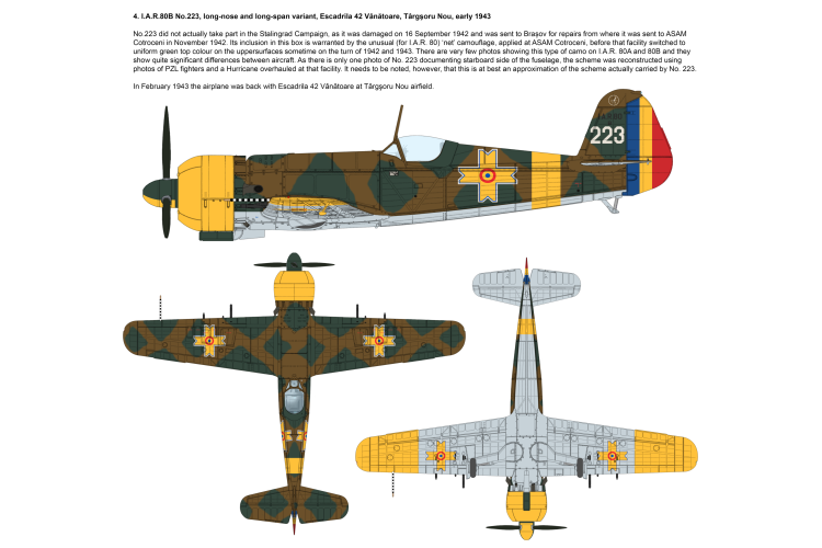 1:72 IBG Models 72567 IAR.80B - Romanian Fighters over Stalingrad 1942 WWII - Roemeens Jachtvliegtuig - Ibg72567 6 - IBG72567