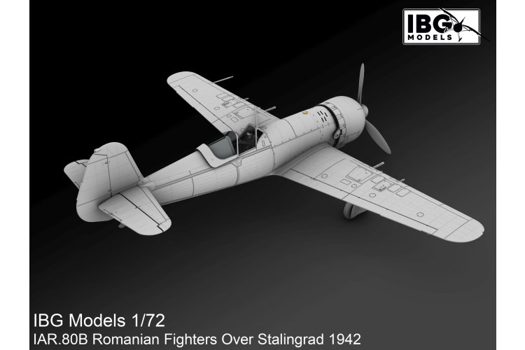 1:72 IBG Models 72567 IAR.80B - Romanian Fighters over Stalingrad 1942 WWII - Roemeens Jachtvliegtuig - Ibg72567 9 - IBG72567