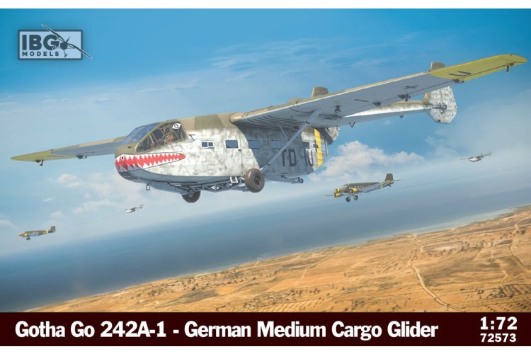 1:72 IBG Models 72573 Gotha Go 242A-1 - German Medium Cargo Glider - Propeller Aircraft - Ibg72573 1 - IBG72573