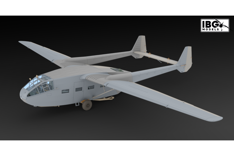 1:72 IBG Models 72573 Gotha Go 242A-1 - Duitse Middelzware Vrachtzwever - Propeller Vliegtuig - Ibg72573 6 - IBG72573