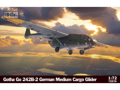 1:72 IBG Models 72576 Gotha Go 242B-2 WWII - Duits Transportzweefvliegtuig - Ibg72576 1 - IBG72576
