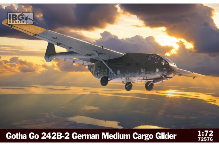 1:72 IBG Models 72576 Gotha Go 242B-2 WWII - Duits Transportzweefvliegtuig - Ibg72576 1 - IBG72576