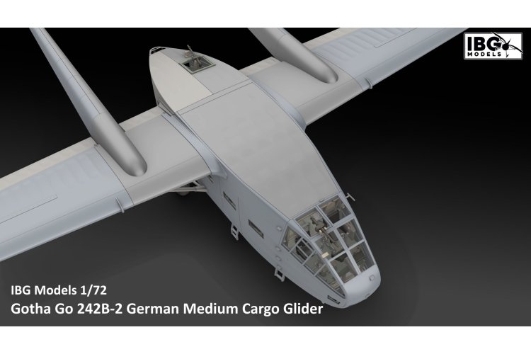 1:72 IBG Models 72576 Gotha Go 242B-2 WWII - Duits Transportzweefvliegtuig - Ibg72576 10 - IBG72576