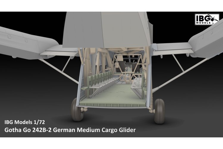1:72 IBG Models 72576 Gotha Go 242B-2 WWII - Duits Transportzweefvliegtuig - Ibg72576 12 - IBG72576
