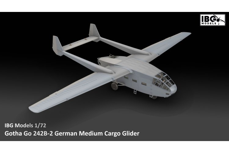 1:72 IBG Models 72576 Gotha Go 242B-2 WWII - Duits Transportzweefvliegtuig - Ibg72576 8 - IBG72576