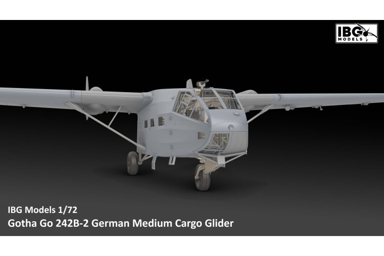 1:72 IBG Models 72576 Gotha Go 242B-2 WWII - Duits Transportzweefvliegtuig - Ibg72576 9 - IBG72576