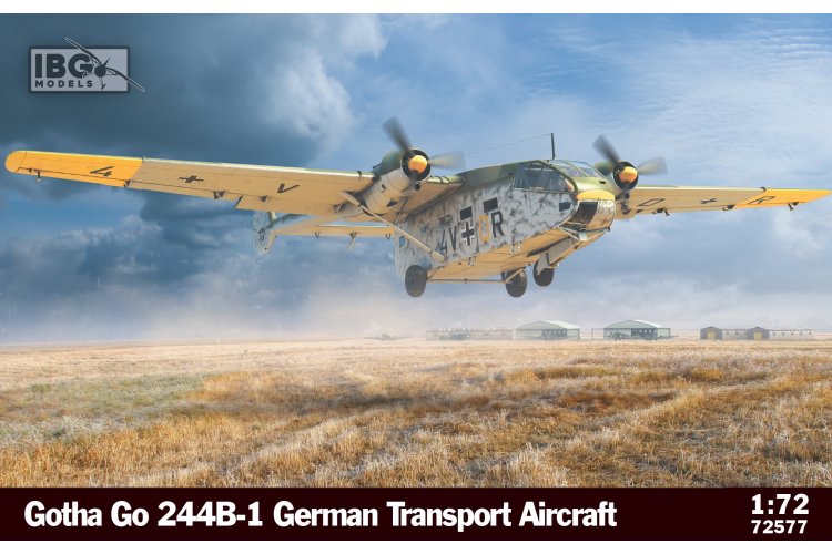1:72 IBG Models 72577 Gotha Go 244B-1 - German Military Transport Aircraft - Ibg72577 1 - IBG72577