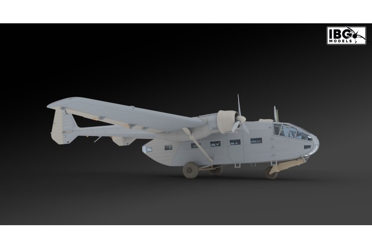 1:72 IBG Models 72577 Gotha Go 244B-1 - Duits Militair Transportvliegtuig - Ibg72577 4 - IBG72577