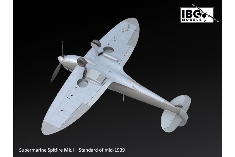 1:72 IBG Models 72580 Supermarine Spitfire Mk.I Early - The Beginning of the Saga WWII - Brits Jachtvliegtuig - Ibg72580 11 - IBG72580