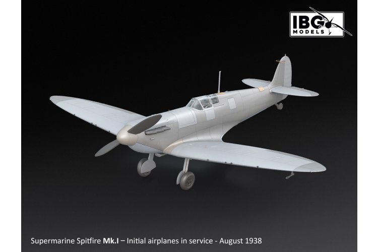 1:72 IBG Models 72580 Supermarine Spitfire Mk.I Early - The Beginning of the Saga WWII - Brits Jachtvliegtuig - Ibg72580 3 - IBG72580