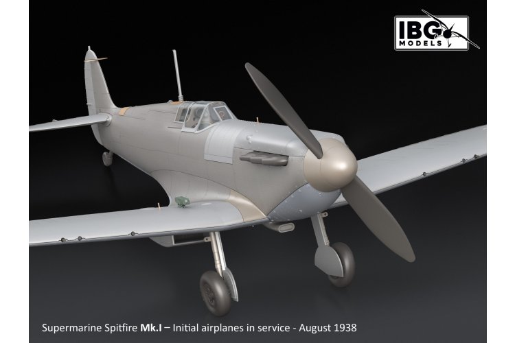 1:72 IBG Models 72580 Supermarine Spitfire Mk.I Early - The Beginning of the Saga WWII - Brits Jachtvliegtuig - Ibg72580 4 - IBG72580