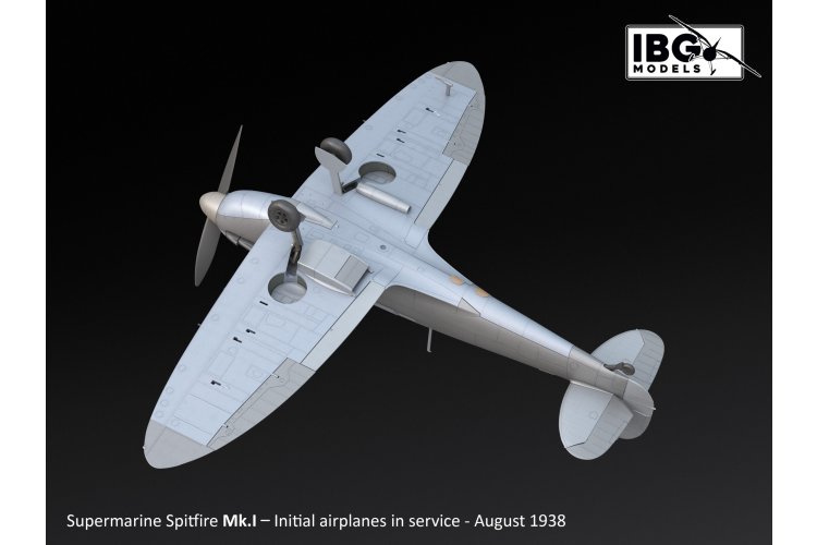 1:72 IBG Models 72580 Supermarine Spitfire Mk.I Early - The Beginning of the Saga WWII - Brits Jachtvliegtuig - Ibg72580 6 - IBG72580